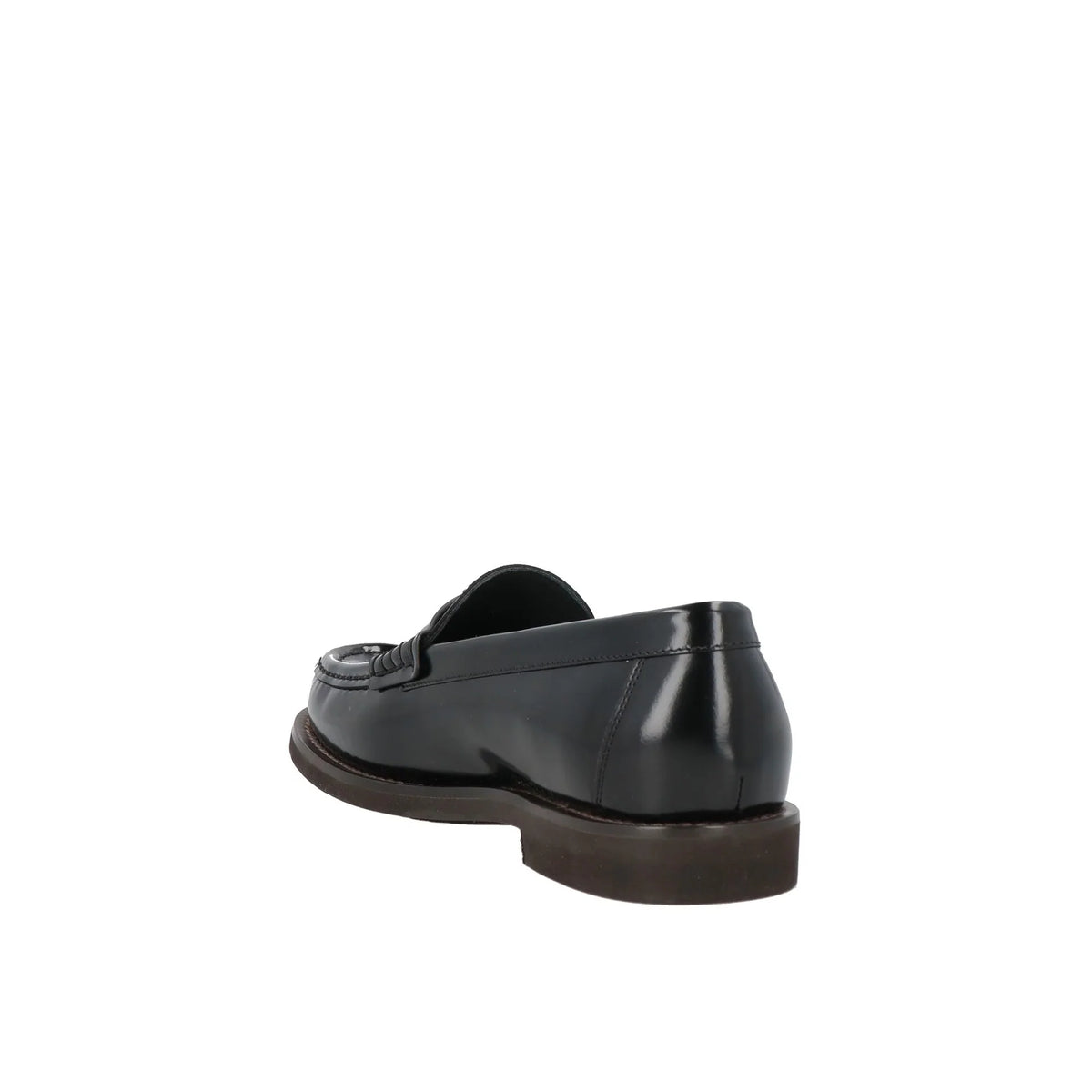 Brunello Cucinelli Leather Penny Loafer
