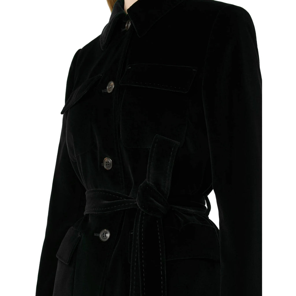 Max Mara Studio Velvet Crusca Jacket