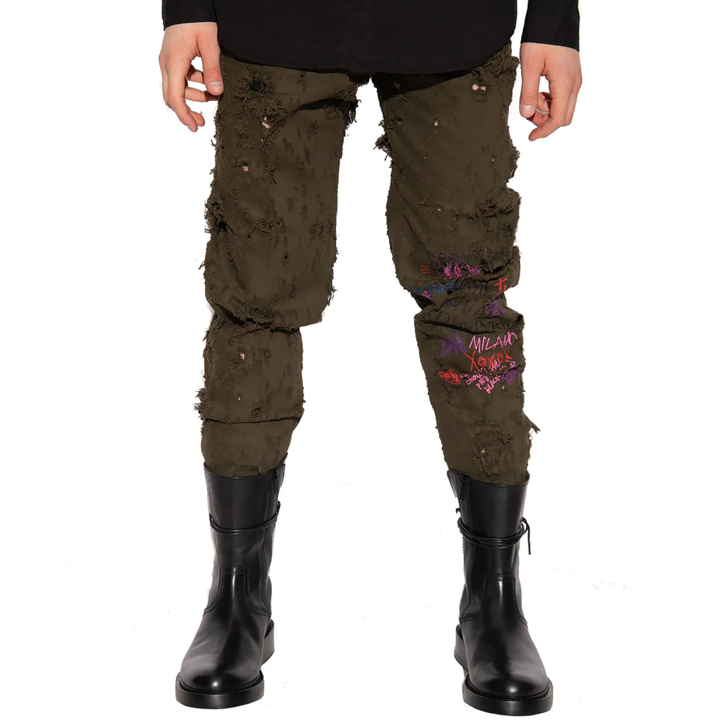 Dsquared2 ‘Aviator’ Relaxed-Fitting Trousers