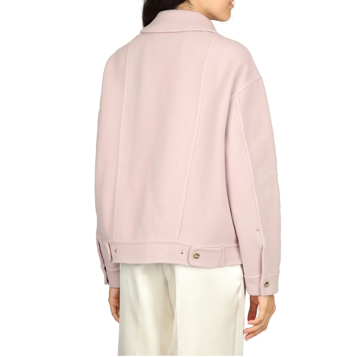 HERNO Wool Biker Jacket