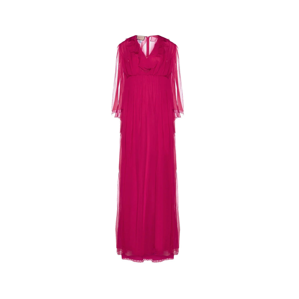 Gucci Silk Midi Dress