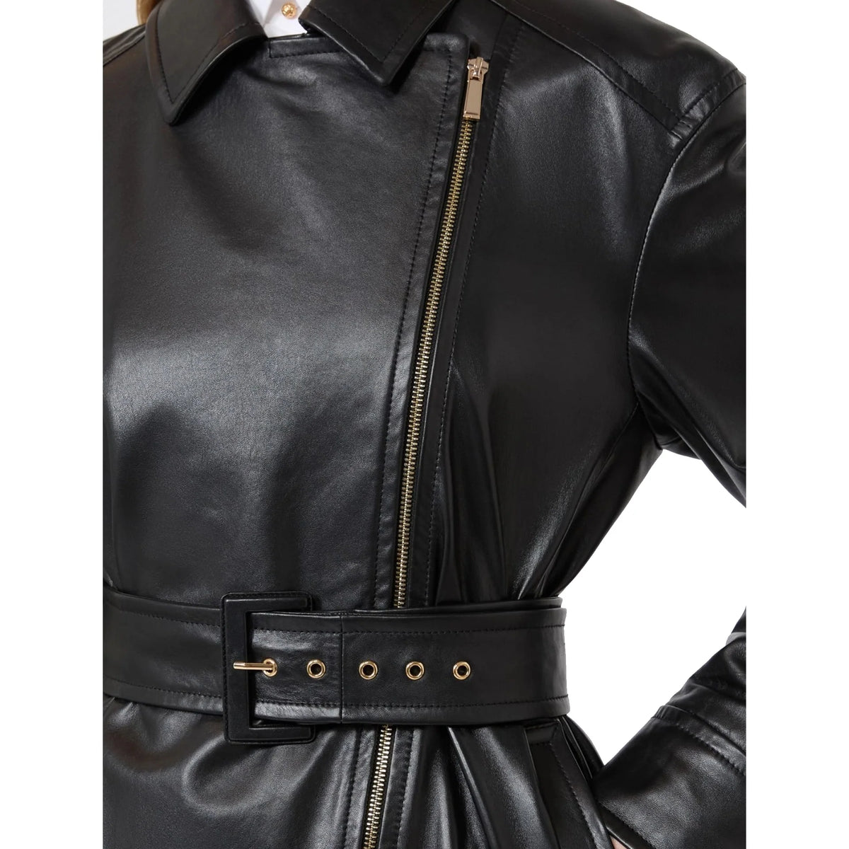 Max Mara Studio Nappa Leather Giusto Jacket