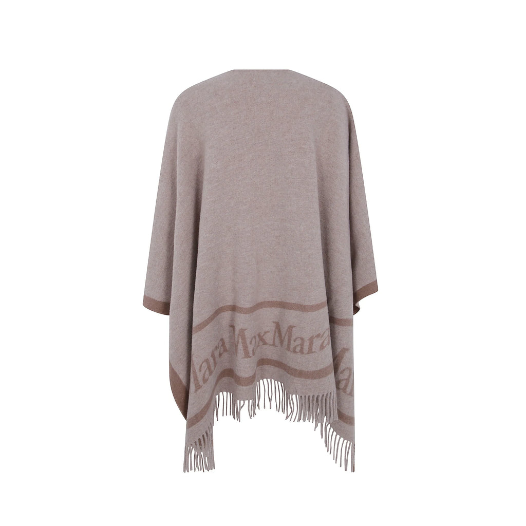 Max Mara Studio Pirania Wool Cape