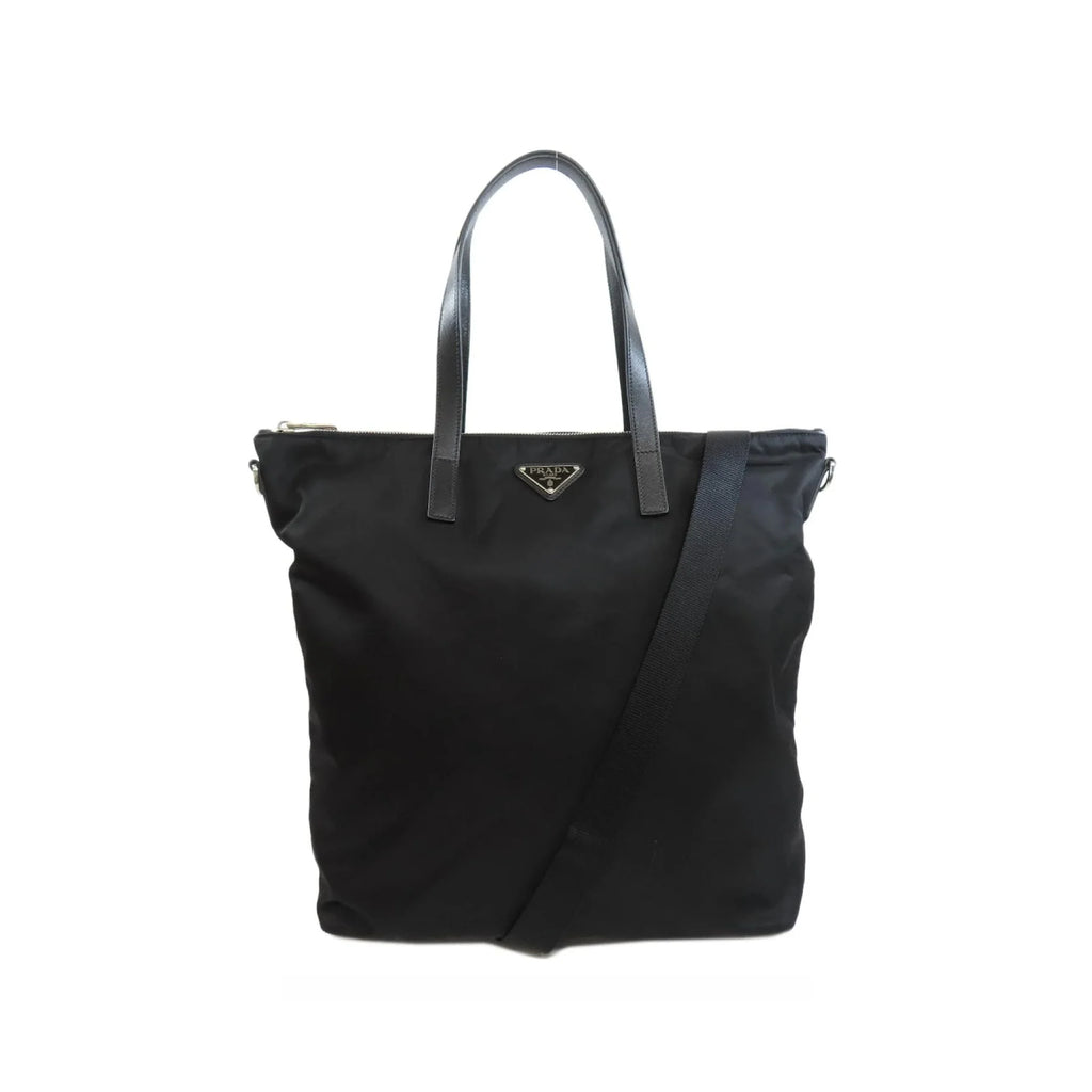 Prada Pattina Nylon Tote Bag