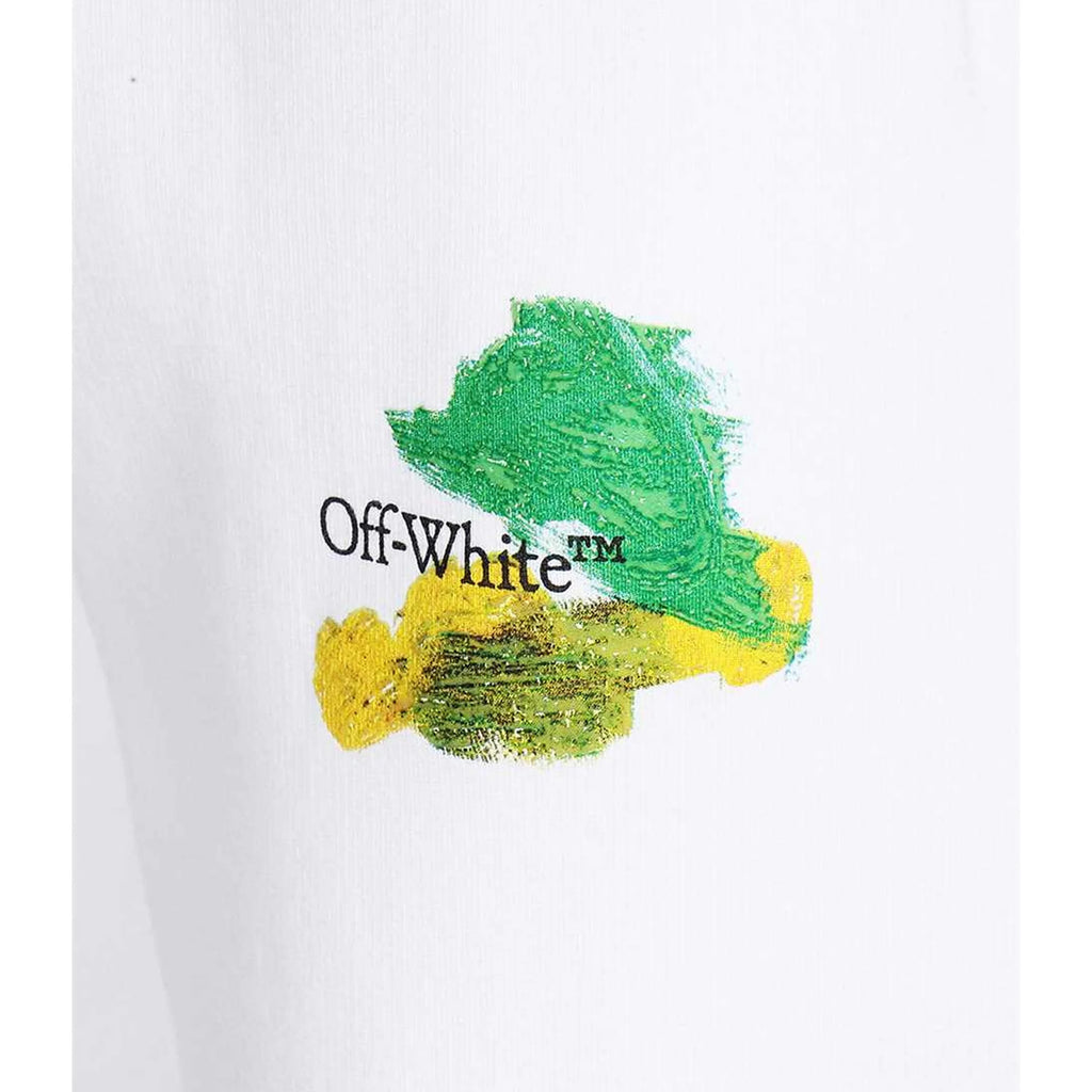 Off-White Cotton Logo Sweatpants