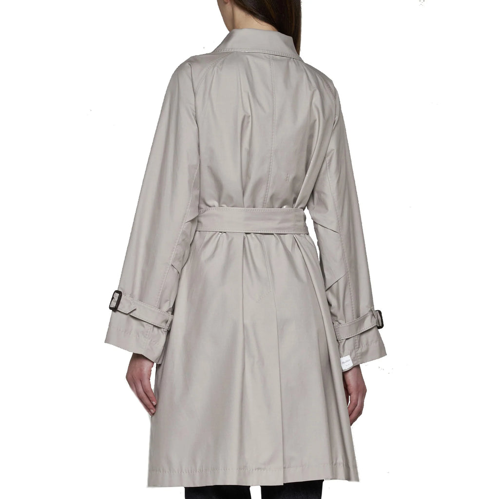 Max Mara The Cube Blend Cotton Trench Coat