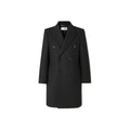 Saint Laurent Double-Breasted Wool Coat