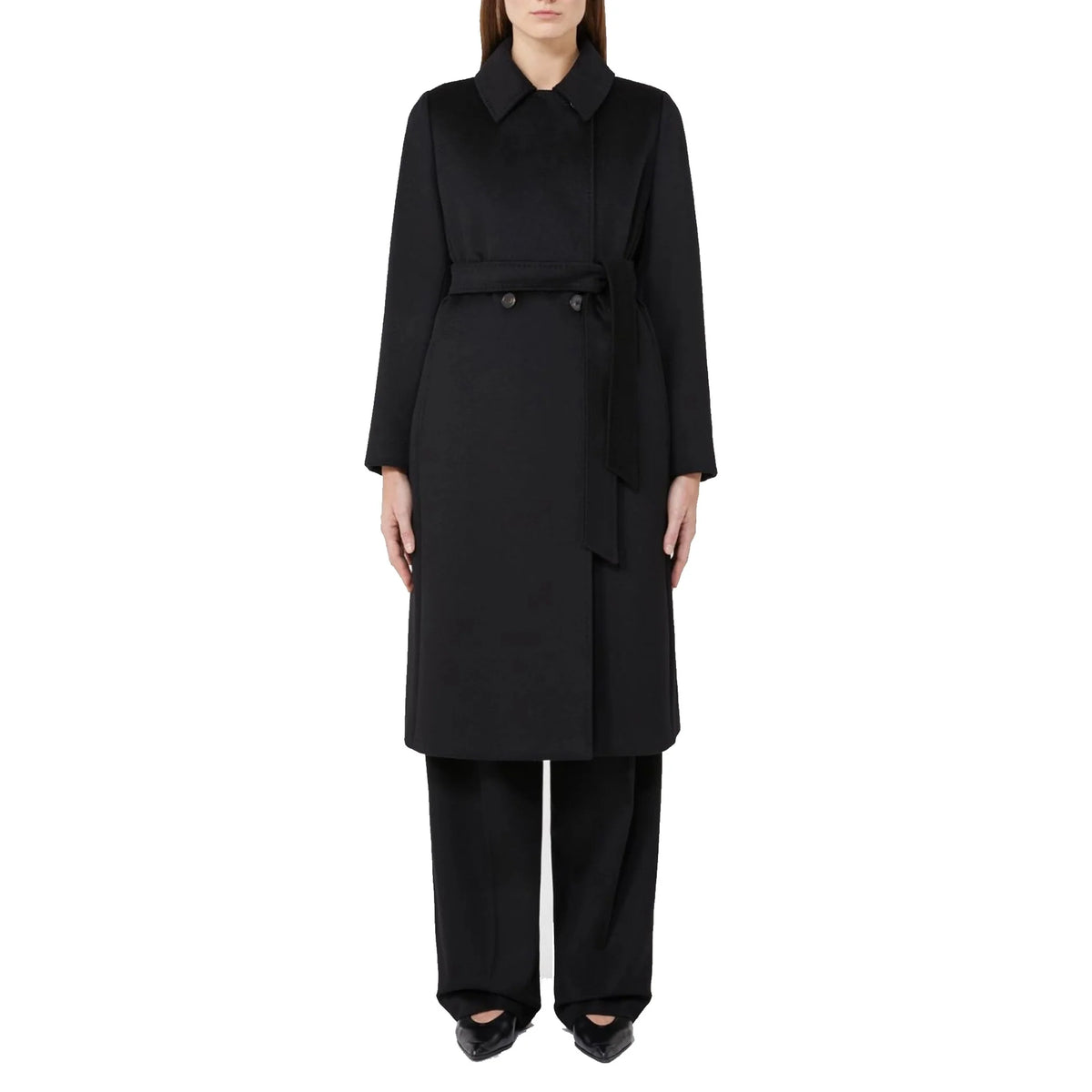 Max Mara Studio Bcollag Wool Coat
