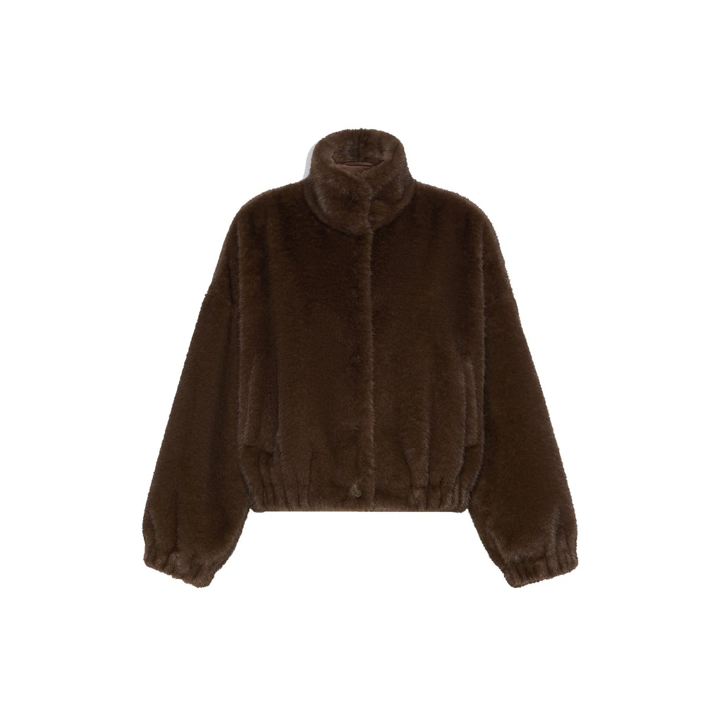 Max Mara Weekend Danemone Faux Fur Jacket