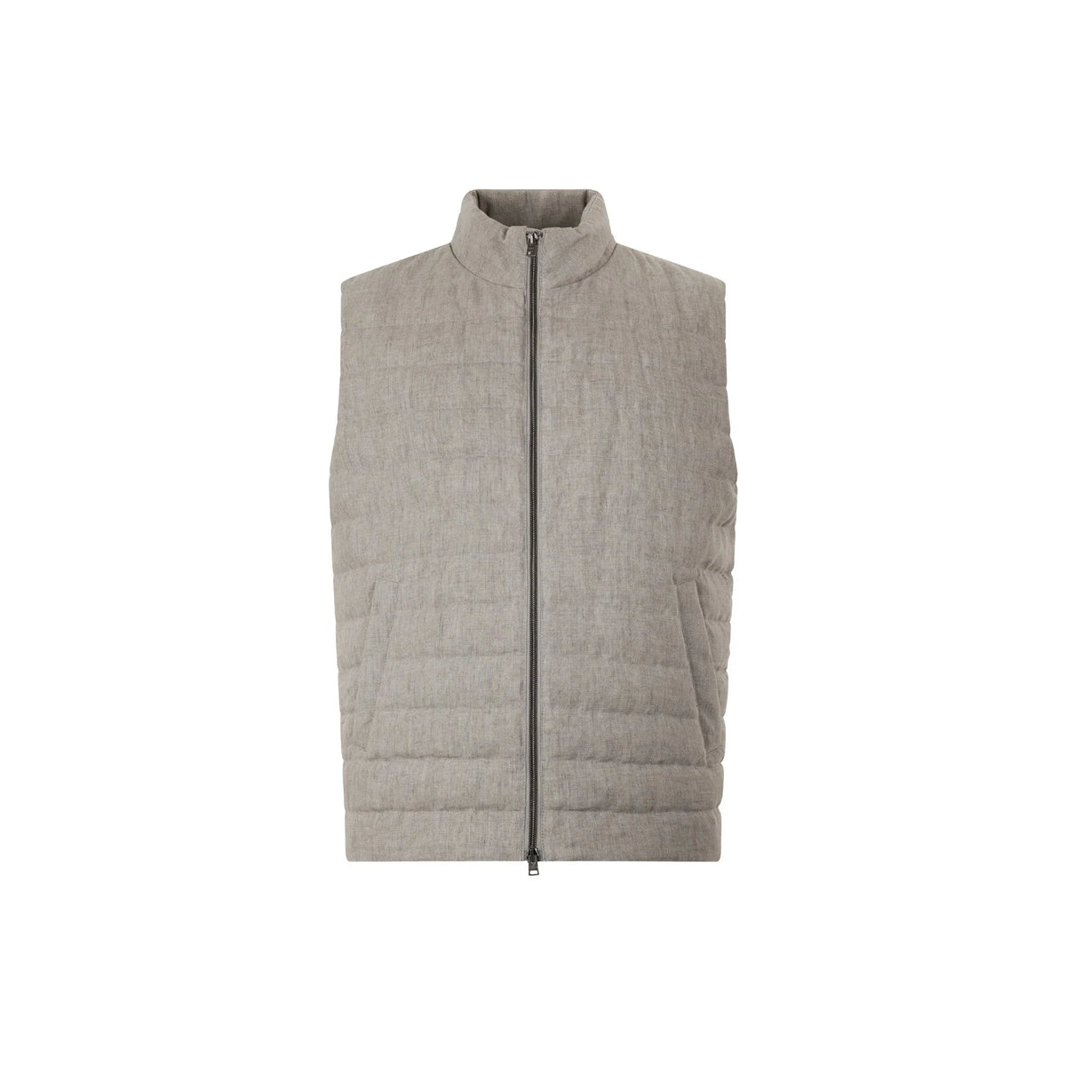 Herno Linen Down Gilet