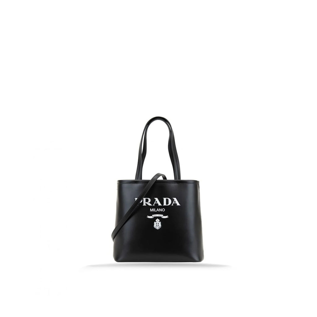 Prada Logo Leather Tote bag