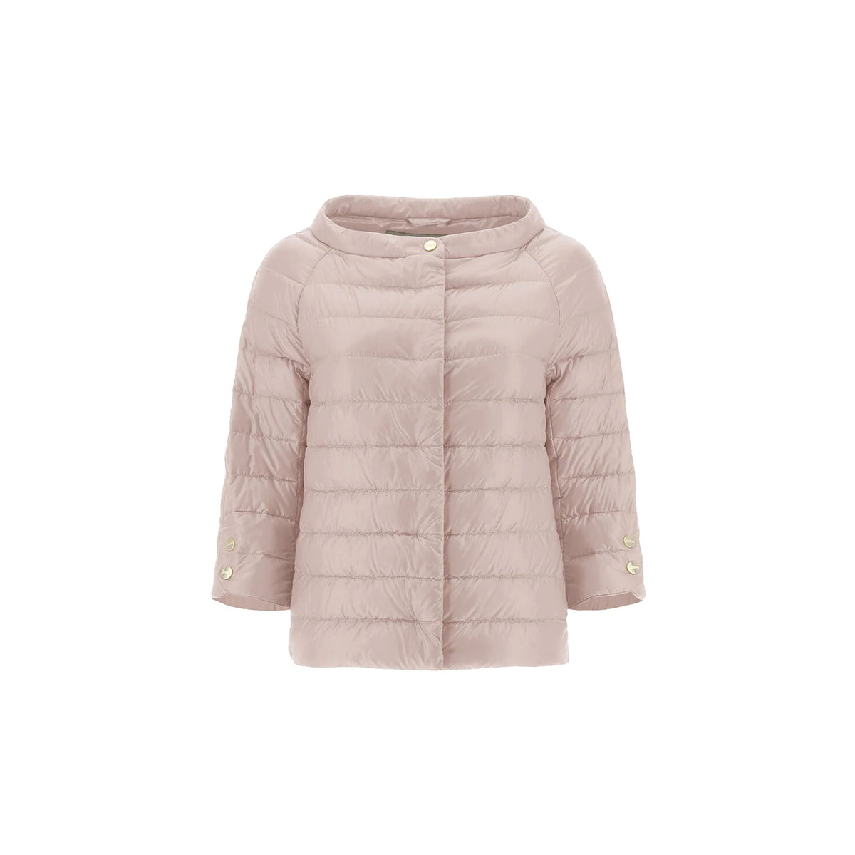 HernoCropped Sleeve Down Jacket