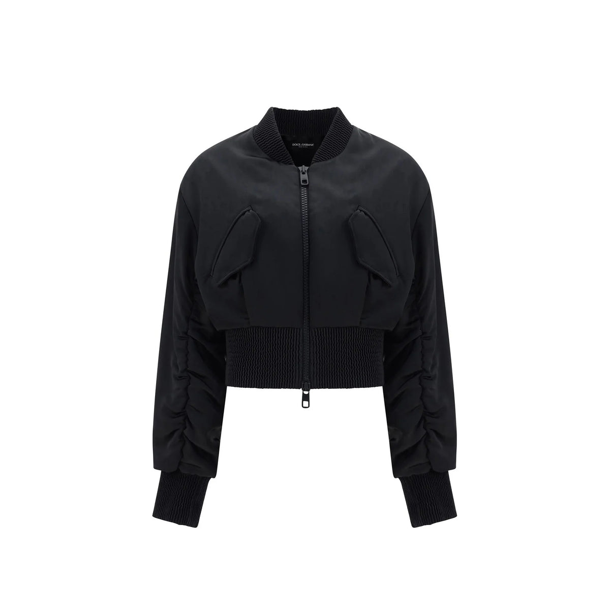 Dolce & Gabbana Cropped Bomber Jacket