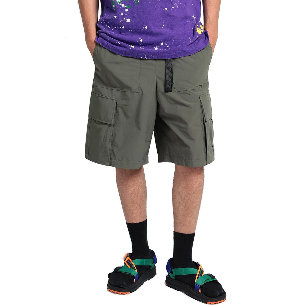 Off-White Bermuda Shorts