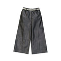 Stella Mccartney Cropped Leather Effect Pants