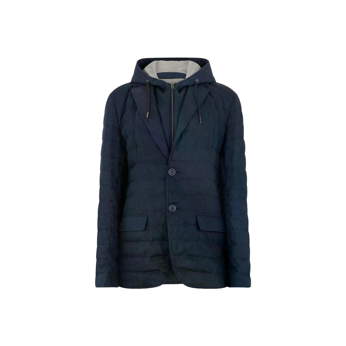 Herno Linen Quilted Jacket