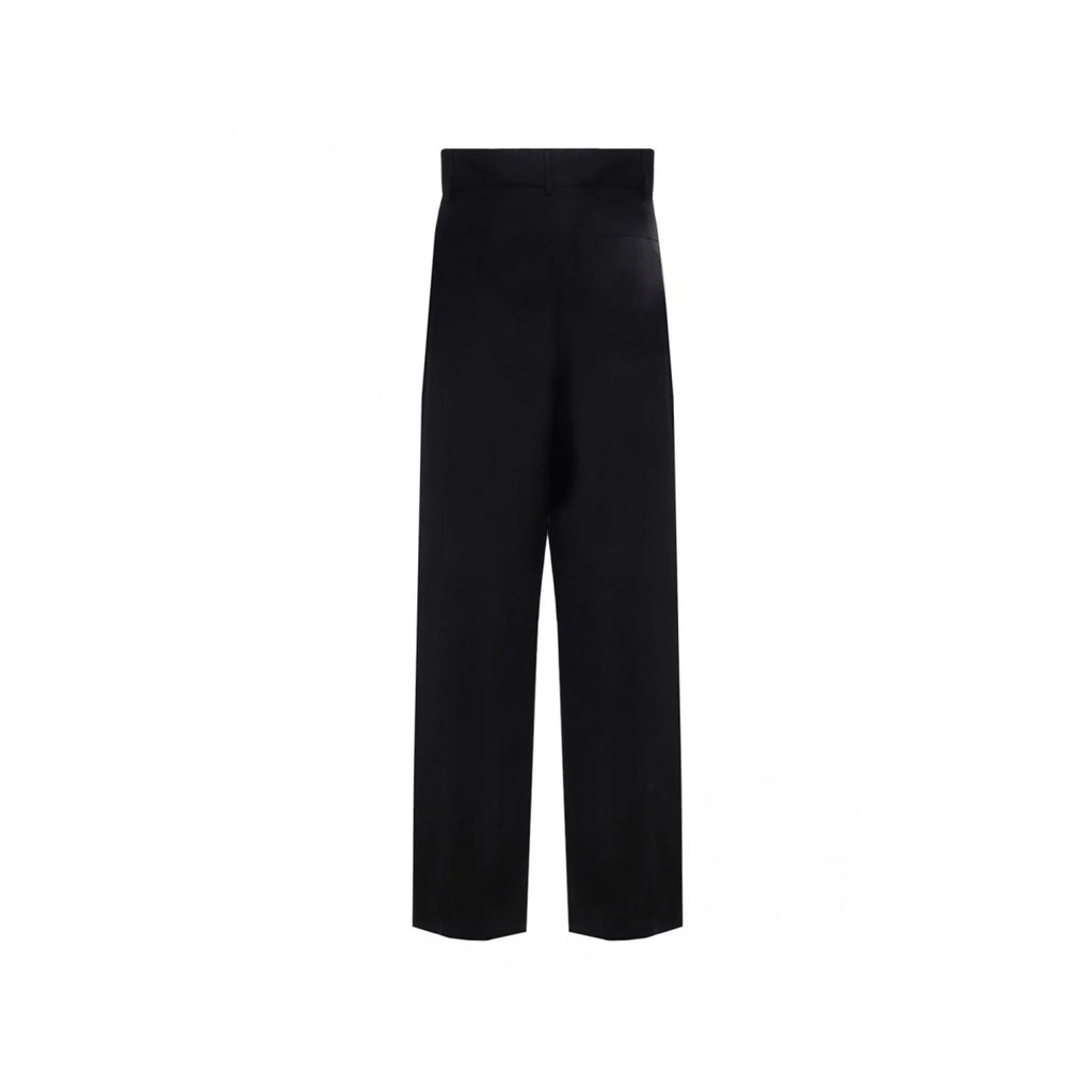 Salvatore Ferragamo Silk And Linen Pants