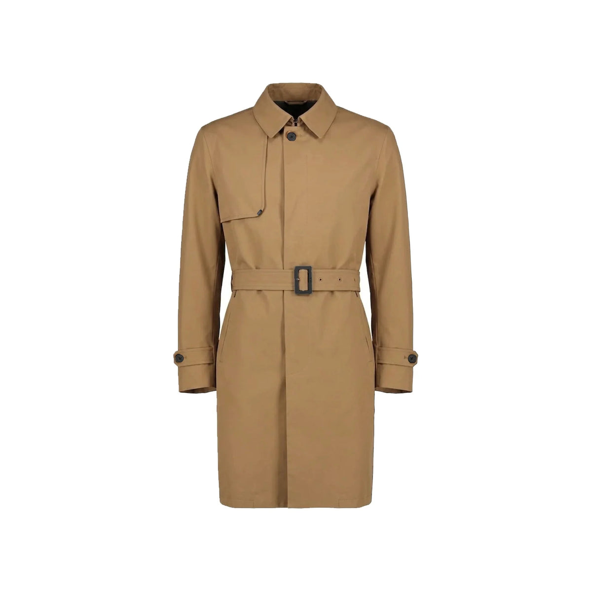 Herno Belted Single-Breasted Coat