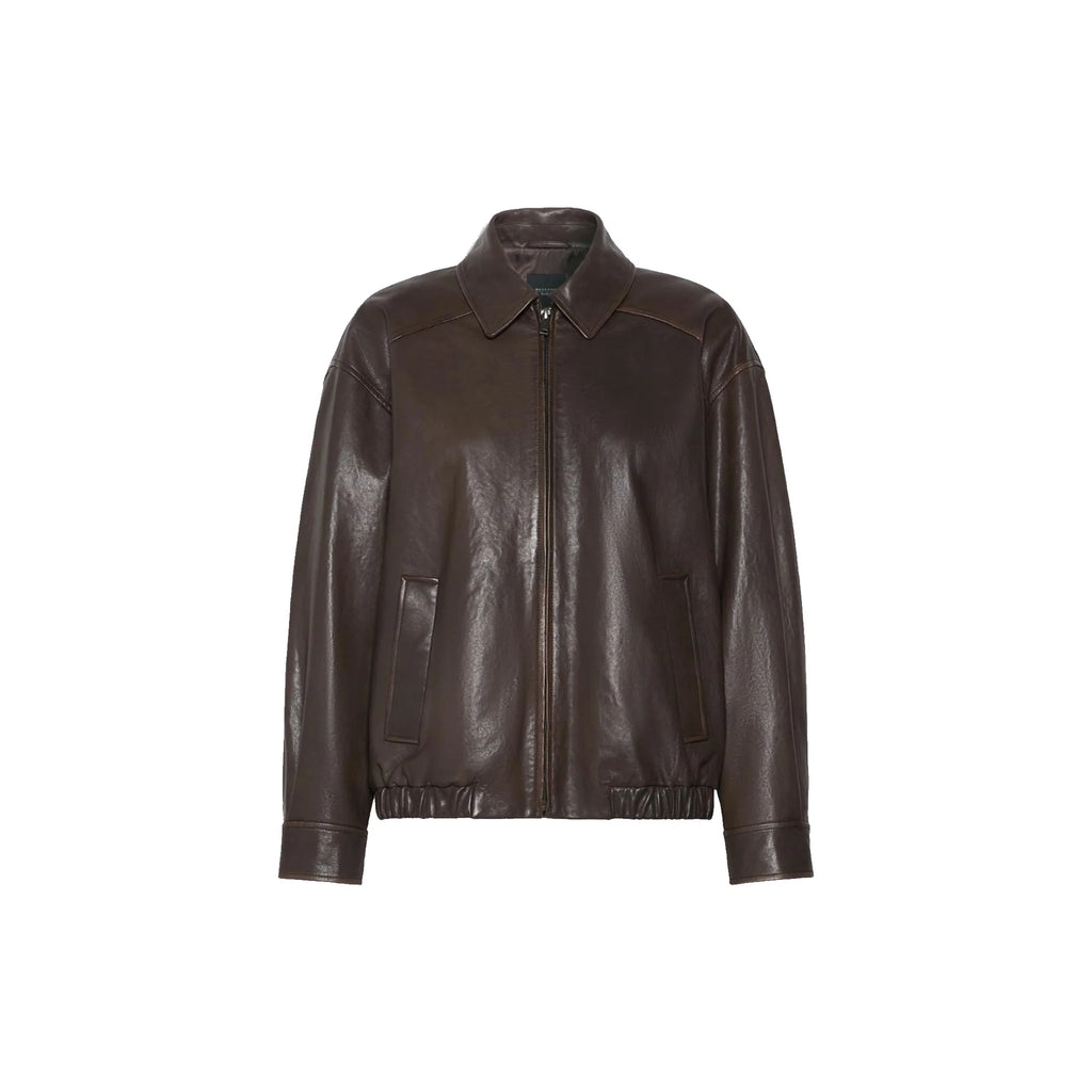 Max Mara Weekend Cose Leather Jacket