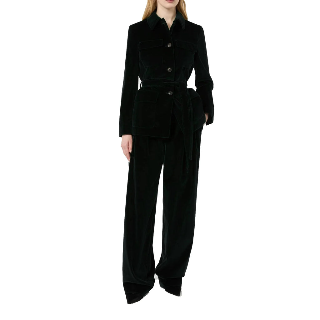 Max Mara Studio Velvet Crusca Jacket