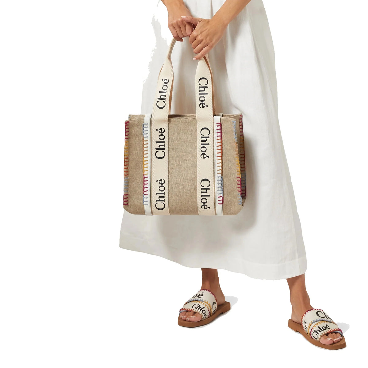 Chloé Woody Medium Tote Bag